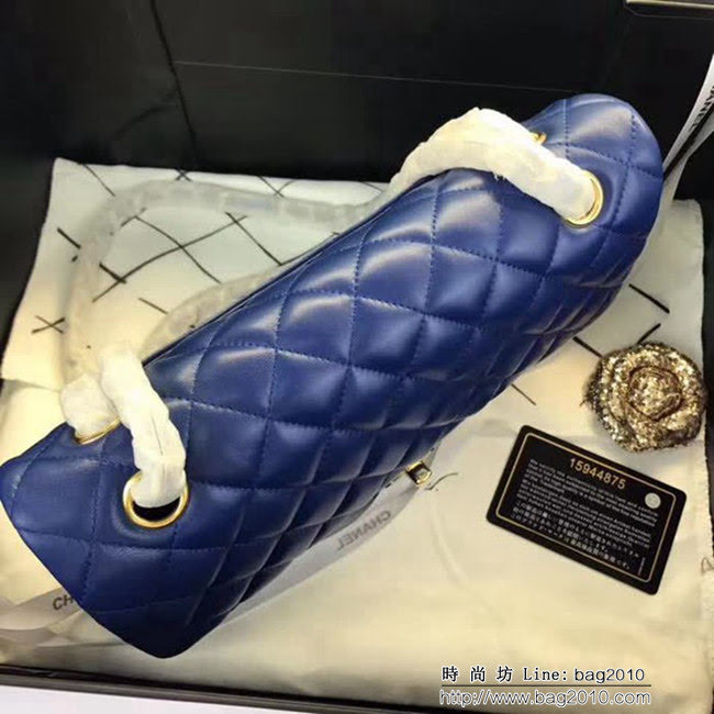 香奈兒CHANEL 原單精品升級版A1112進口小羊皮 金銀鏈條單肩斜挎包 DSC1416